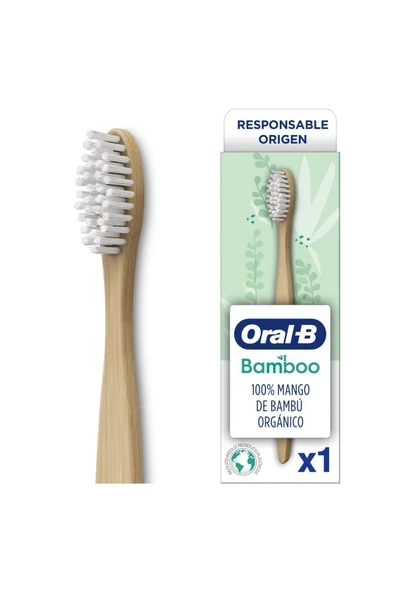 ORAL B BAMBU DİŞ FIRÇASI - Resim 2