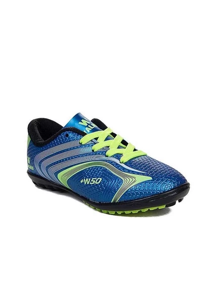 Walked 443-24 Erkek Halı Saha Krampon Mavi Sarı 40-44 ürün görseli 1