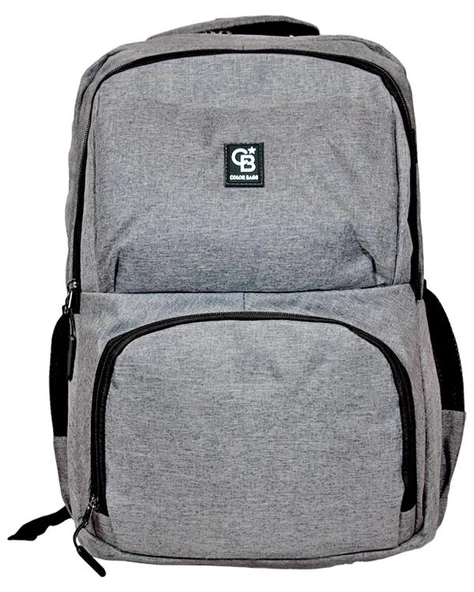 Color Bags Sırt Çantası Gri B29 ürün görseli 1