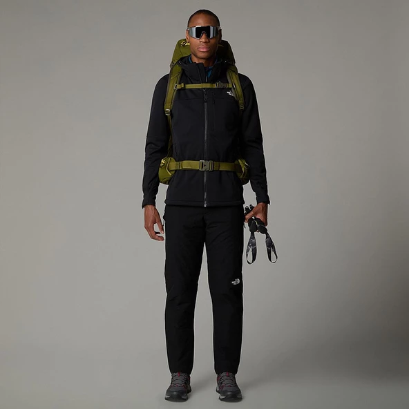 M DIABLO SOFTSHELL DETACHABLE HOOD Black Black S - Resim 4