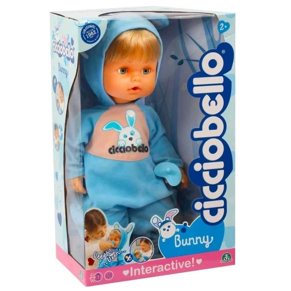 CICCIOBELLO SESLİ TAVŞAN KOSTÜMLÜ BEBEK LİSANSLI ürün görseli 1