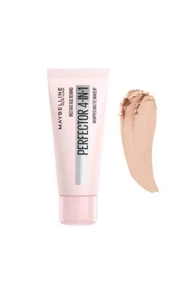 Maybelline New York Perfector 4in1 Whipped Make Up 02 Light Medium ürün görseli 1