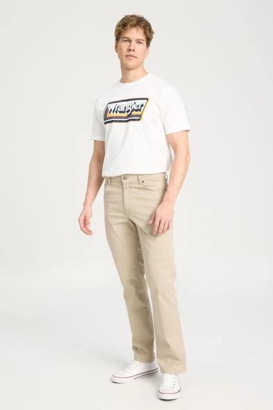 Texas Straight Pantolon Beige Beige 34 32 - Resim 5