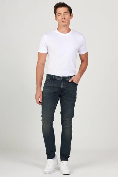 Luke Jean  Pantolon Stone Stone 31 34 - Resim 4