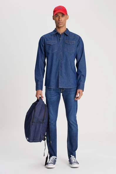 Luke Jean Pantolon Springfield Springfield 31 30 - Resim 6