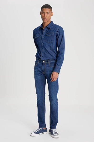 Luke Jean Pantolon Springfield Springfield 31 30 - Resim 7