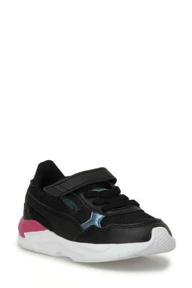 Puma X-ray Speed Lite Bouny Sky Ac INF 398007 02 Kız Çocuk Spor Ayakkabı Siyah-Yeşil 22-27 ürün görseli 1
