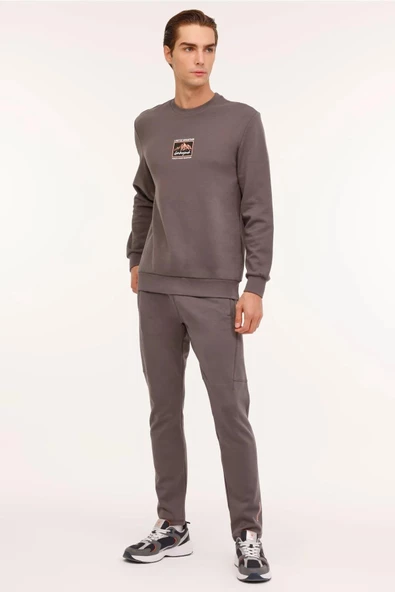 LUMBERJACK ML GREYS 16URB2029 4PR ERKEK SWEATSHİRT - Resim 4