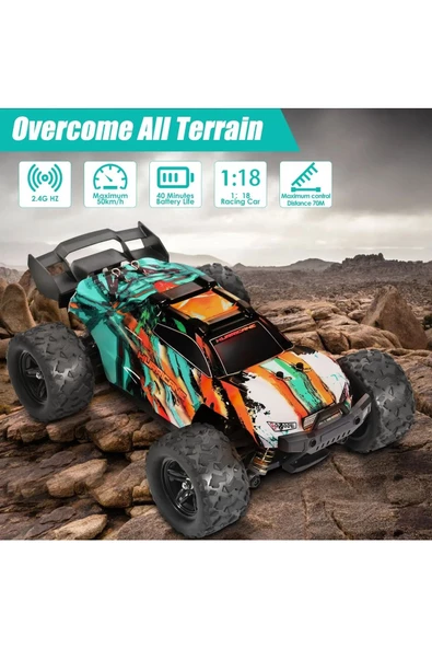 Toycraft Hurricane 45 Km/h Elektrikli Servo Motor Spor Araç Arazi Aracı ürün görseli 1