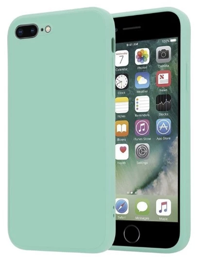 Apple iPhone 7 Plus / 8 Plus Uyumlu Sert silikon kılıf - Resim 2