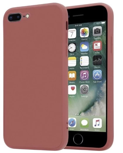 Apple iPhone 7 Plus / 8 Plus Uyumlu Sert silikon kılıf ürün görseli 1