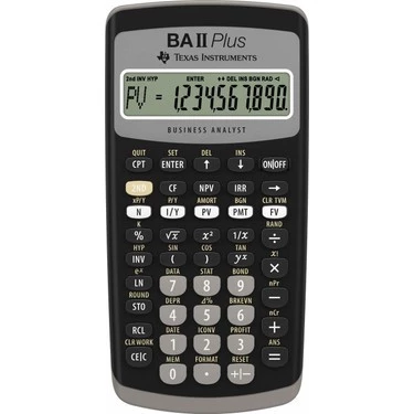 Texas Instruments Ba Iı Plus Finansal Hesap Makinesi ürün görseli 1