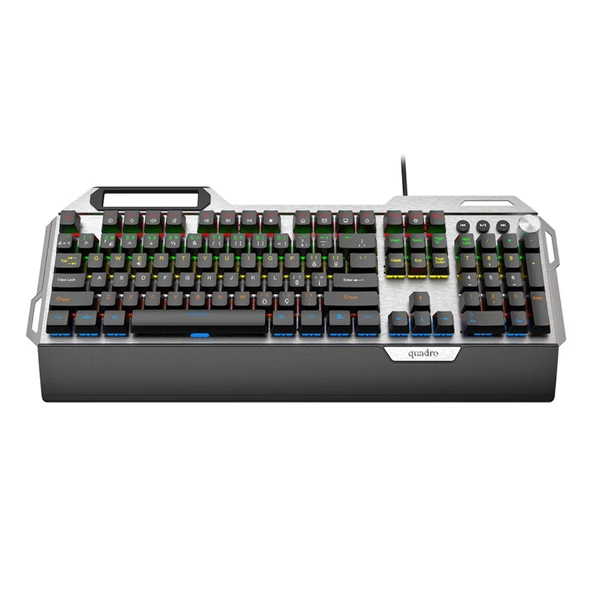 QUADRO Q USB Trk TRON X100 Mekanik Gaming Klavye RGB ürün görseli 1