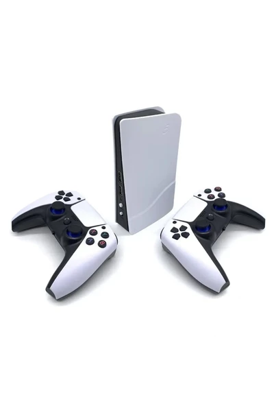 HD Çıkış Retro Klasik Oyun Konsolu Kablosuz Denetleyici Oyun İstasyonu PS5 tarzı 3D 4K 128 GB Hediye ürün görseli 1