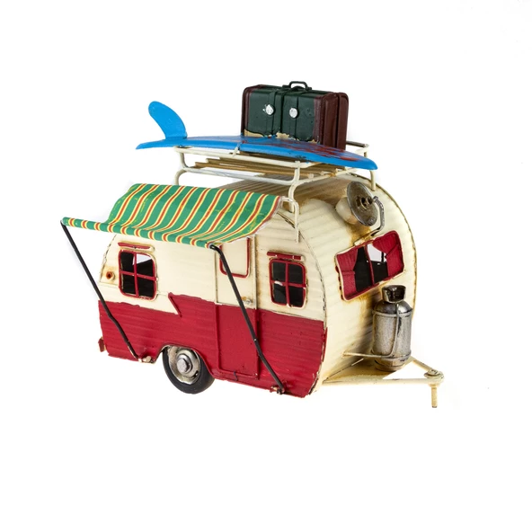 Dekoratif Karavan Metal Karavan Klasik Model 25 Cm ürün görseli 1