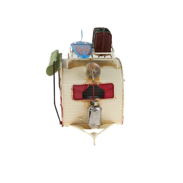 Dekoratif Karavan Metal Karavan Klasik Model 25 Cm - Resim 2