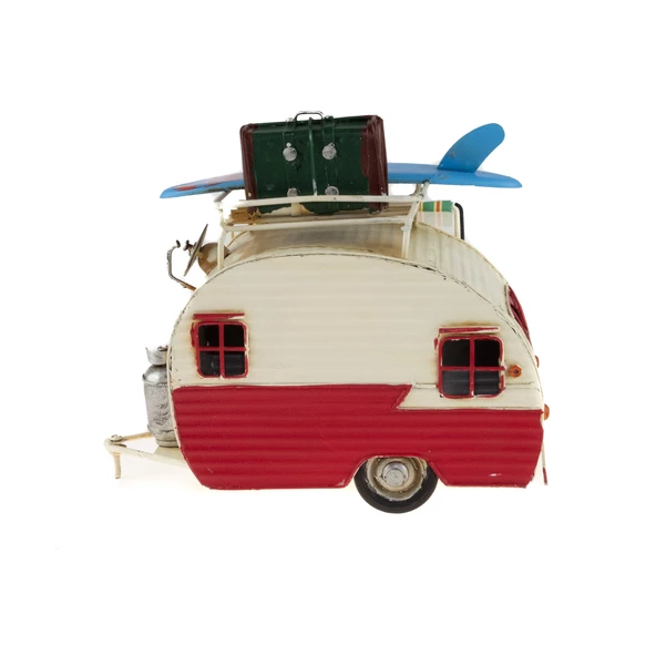 Dekoratif Karavan Metal Karavan Klasik Model 25 Cm - Resim 3