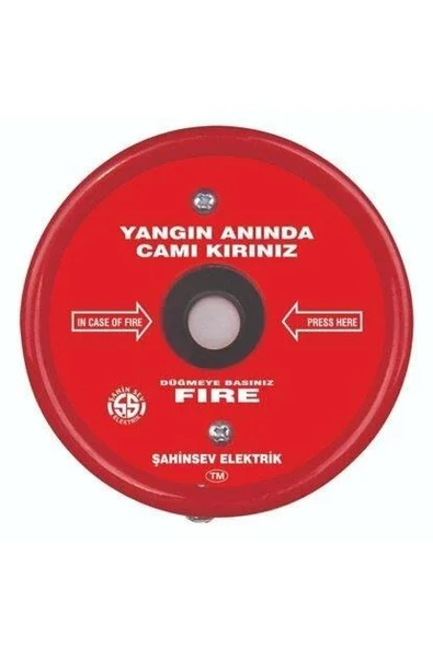 Şahin Elektrik Yangın Muhbiri (Camlı) 2'li ürün görseli 1