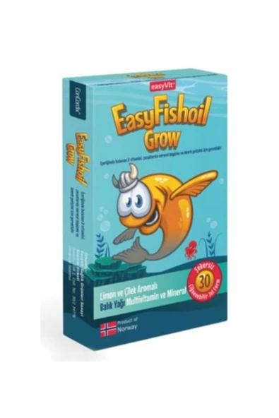 EasyFishoil Grow 30 Jel Tablet ürün görseli 1