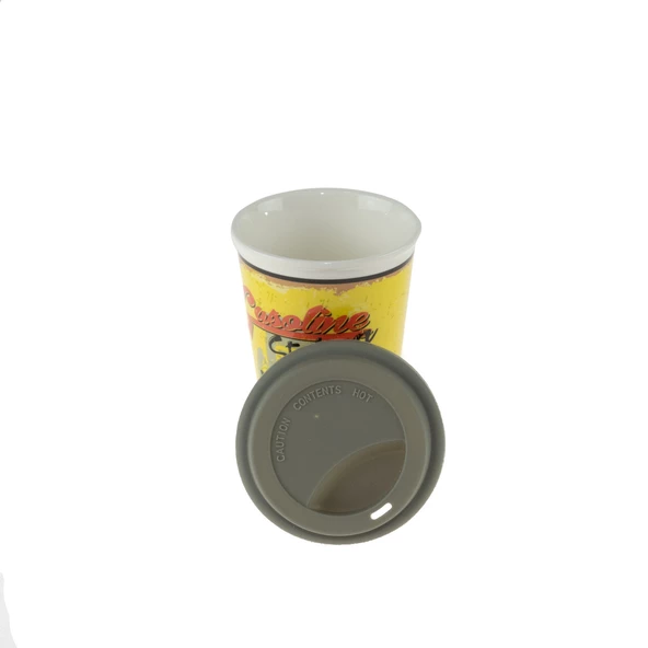 Kupa Bardak Porselen Coffee Temalı Modeli ürün görseli 1