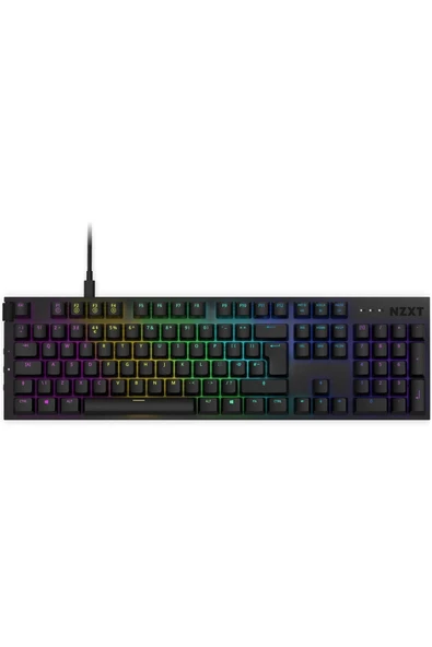Nzxt KB-1FSUK-BR Function Modular Full Size RGB Mechanical Klavye Siyah ürün görseli 1