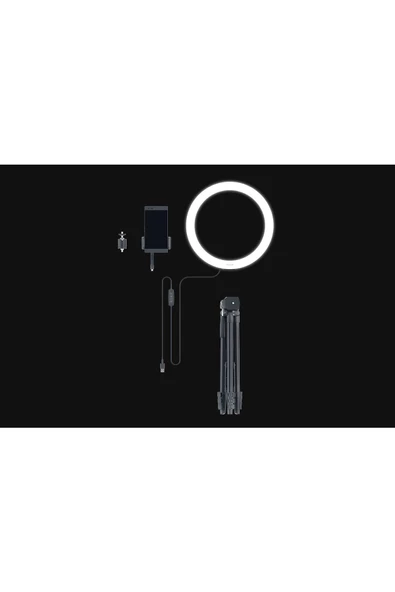 RAZER Ring Light 12” Usb Led For Pc & Mobile Streaming Rz19-03660100-r3m1 - Resim 4
