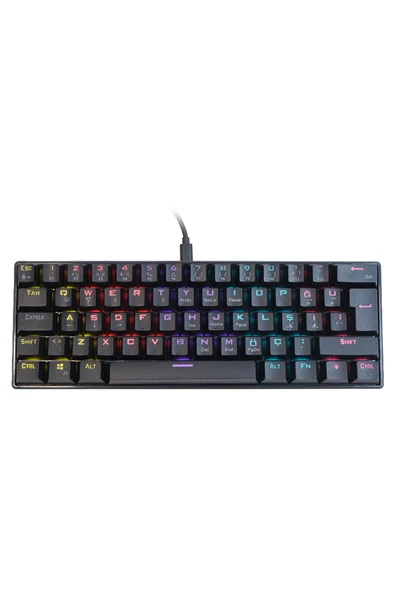 Xpg Summoner Mini Rgb Blue Switch Türkçe Kablolu Gaming Klavye ürün görseli 1