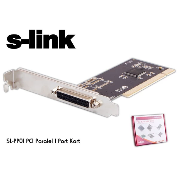 S-LINK PCI-Paralel Çoklayici 1 port SL-PP01 ürün görseli 1