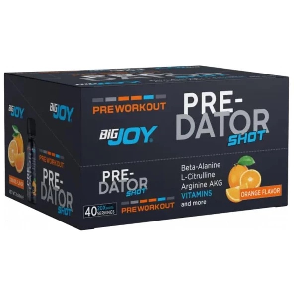 Bigjoy Sports Predator Shot 60 ml x 20 ürün görseli 1