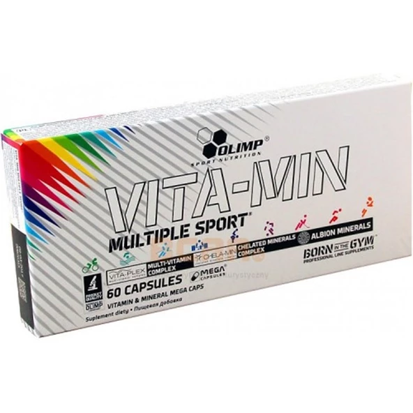 Olimp Vita-Min Multiple Sport 60 kapsül Multivitamin ürün görseli 1