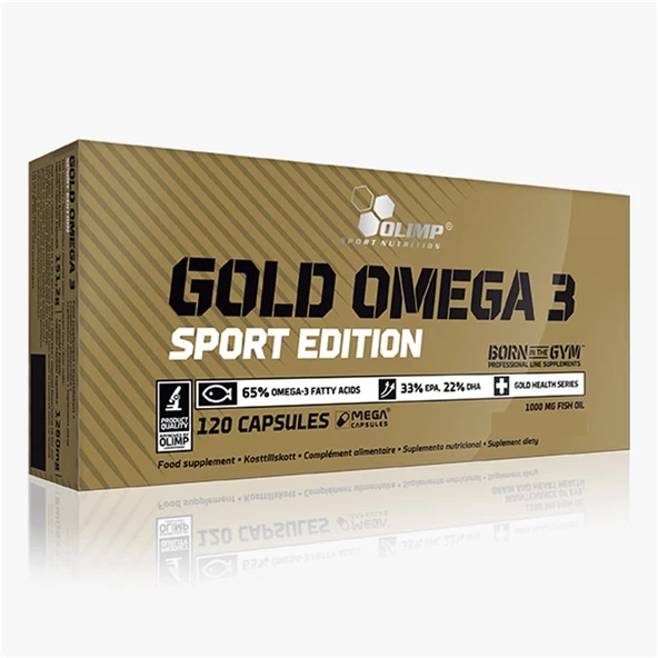 Olimp Gold Omega 3 Sport Edition 120 Kapsül ürün görseli 1
