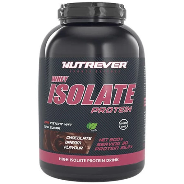 Nutrever Whey Isolate Protein 900 Gr İzole Protein Tozu ürün görseli 1
