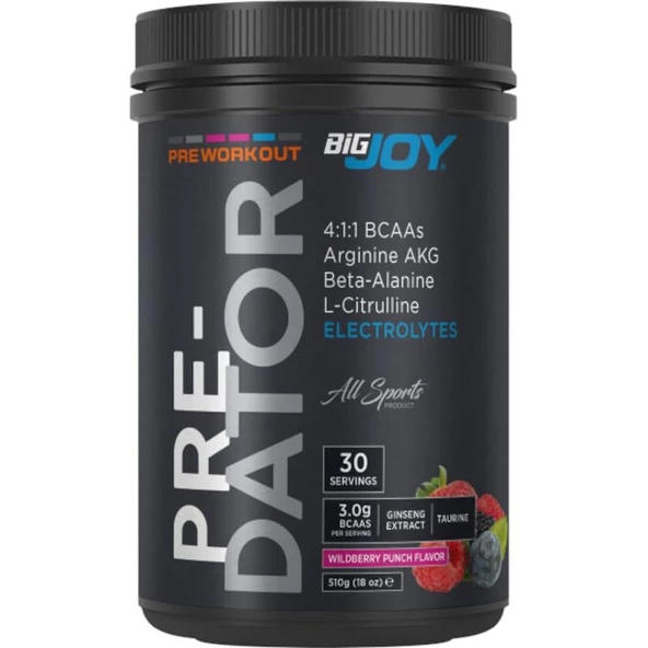 BigJoy Predator 510 gr Pre-Workout - Resim 3