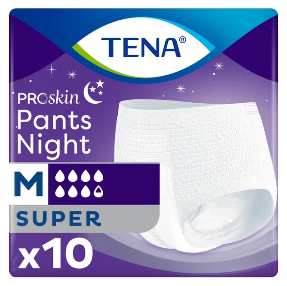TENA 7,5 DAMLA PANTS NIGHT SUPER MEDIUM 10 ürün görseli 1
