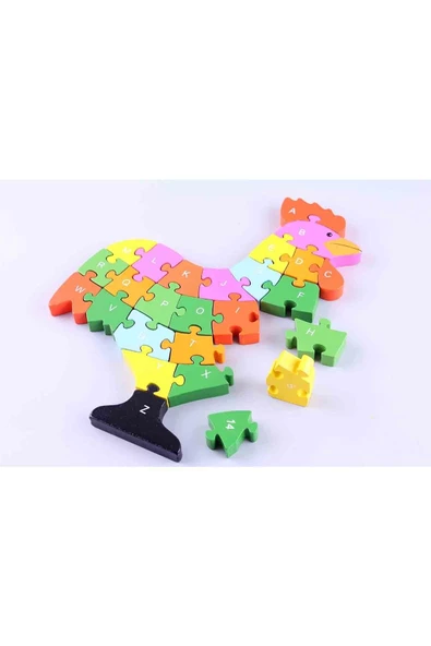 Ahşap Lego Bulmaca / HOROZ - Resim 2