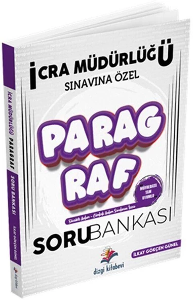 İcra Müdürlüğü ve Müdür Yardımcılığı Sınavına Özel Paragraf Soru Bankası Dizgi Kitap ürün görseli 1