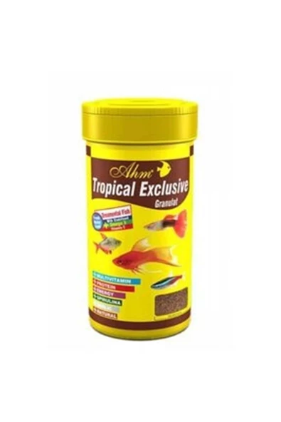 Ahm Tropical Exclusive Granulat 100 Ml Balık Yemi ürün görseli 1