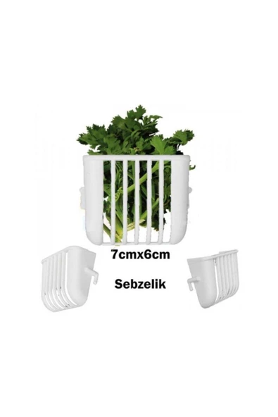 TROPİKAL Kuşlar İçin Beyaz Sebzelik 1 Adet ürün görseli 1