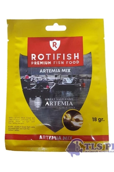 FURYATREND Rotifish Artemia Mix 18 Gr. ürün görseli 1