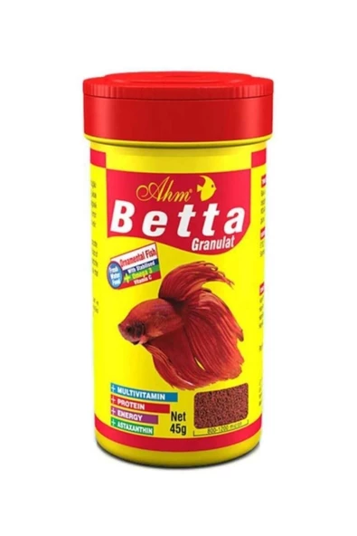 Ahm Beta Granul Food 100 Ml Balık Yemi ürün görseli 1