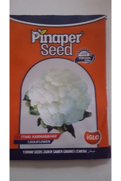 canlipetshop Karnabahar Tohumu Iglo 2 Gr Yaklaşık 700 Adet ürün görseli 1