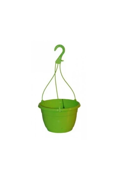 TROPİKAL Saksı Askılı 25x15 Cm Yeşil ürün görseli 1