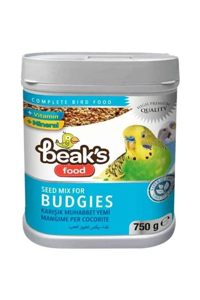 Beaks Karışık Muhabbet Kuşu Yemi 750 Gr ürün görseli 1
