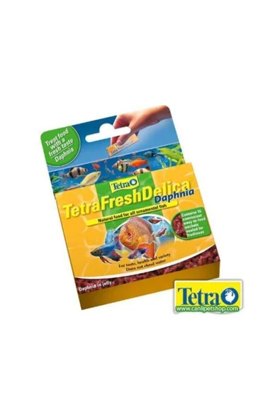 TROPİKAL Tetra Fresh Delica Daphnia 3 gr ( Jel Halinde Su Piresi ) 3 Adet ürün görseli 1