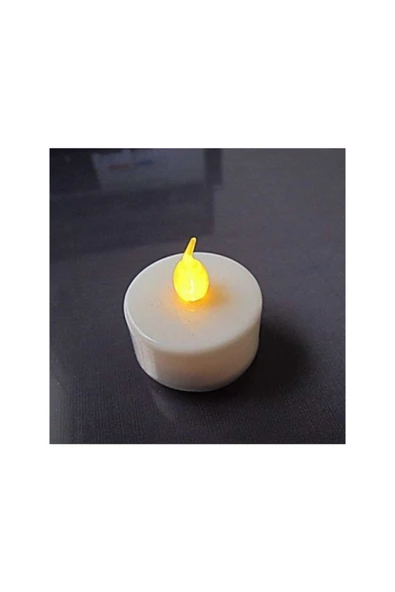 TROPİKAL Tea Light Pilli Mum 3 Adet ürün görseli 1