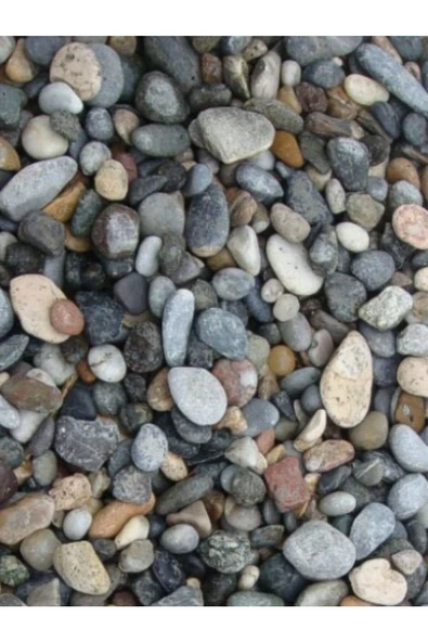 canlipetshop Karışık Doğal Çakıl Taşı 9-10 Cm İriliğinde Akvaryum Teraryum Saksı Süslemeleri İçin 2,5 Kg ürün görseli 1