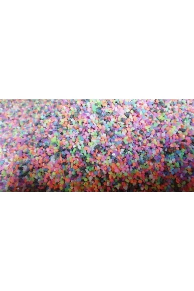 TROPİKAL Renkli Kum 1 Kg 1-3 Mm Burgul Iriliğinde ürün görseli 1
