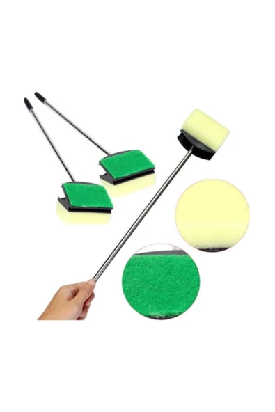 Liya Metal Saplı Akvaryum Cam Temizleme Sileceği 35cm ürün görseli 1