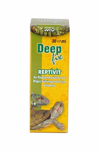 Deep Reptivit 30 ml Kaplumbağa Vitamini ürün görseli 1