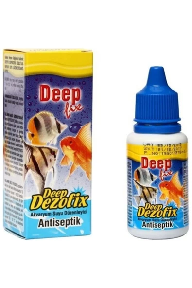 Deep Fix Deep Dezofix Antiseptik Akvaryum Su Hazırlayıcı 30 Ml ürün görseli 1